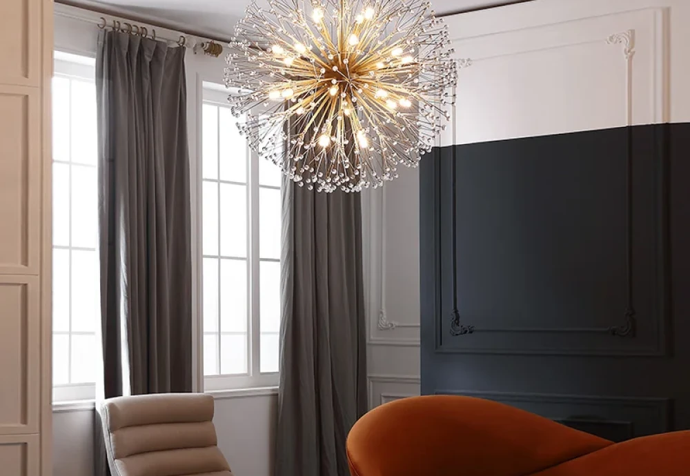 globe style chandelier